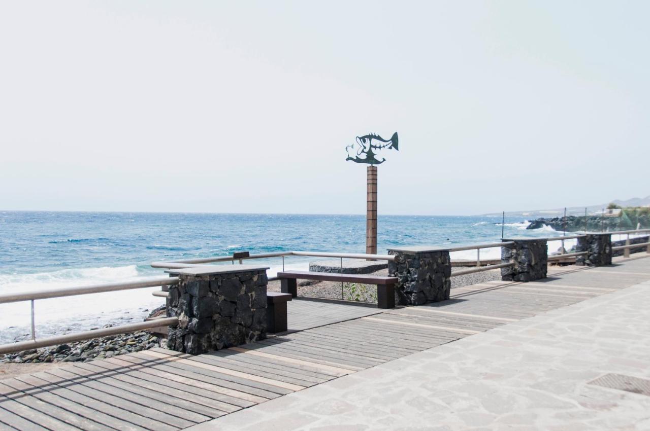 דירות קנדלריה Coqueto Vistas Al Mar מראה חיצוני תמונה